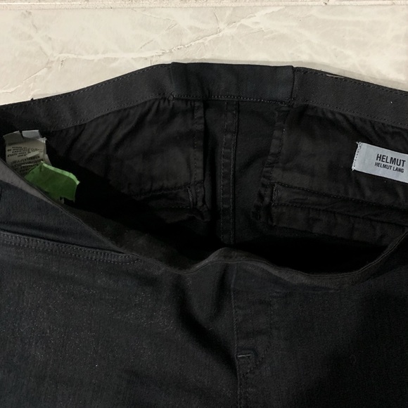 Helmut Lang- Black Waxed Legging Style Jeans - EUC - Picture 6 of 15